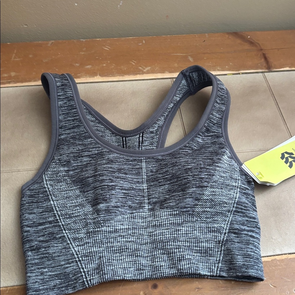All in Motion Charcoal and Heather Sports Bra XS NWT ⭐️